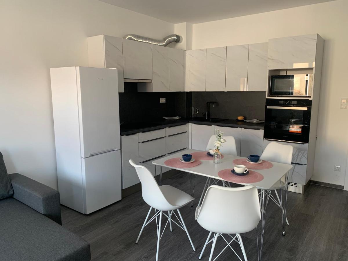 Soukromy Byt 2+Kk S Balkonem A Parkovanim 즈노이모 외부 사진